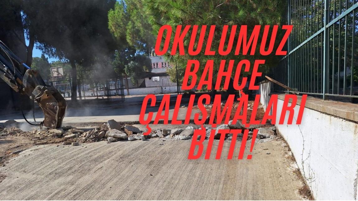Okulumuz bahçe düzenleme ve genişletme çalışmaları