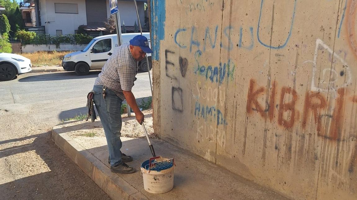 Okulumuzun Dış Duvar Boya ve Tadilat Çalışmalarını Tamamlandık